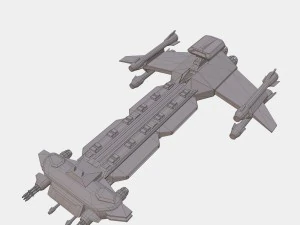 spaceship lok 3D Model
