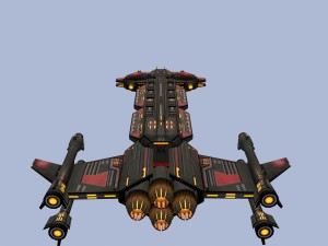 spaceship lok 3D 모델
