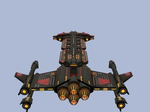 spaceship lok 3D Model