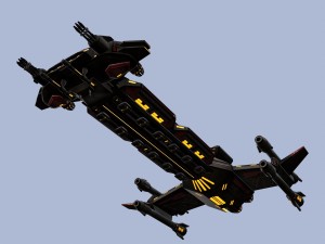 spaceship lok 3D 모델
