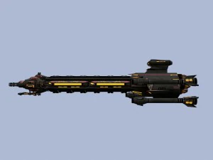 spaceship lok 3D Model