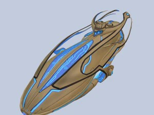 spaceship car 3D Model