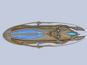 spaceship car 3D Model