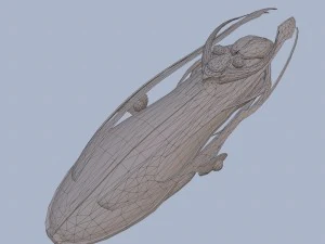 spaceship car 3D Model