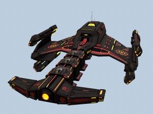 spaceship evo 3D Model