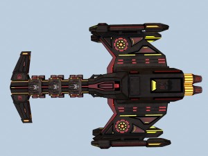 spaceship evo 3D Model