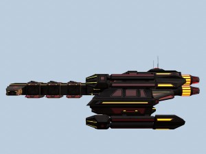spaceship evo 3D Model