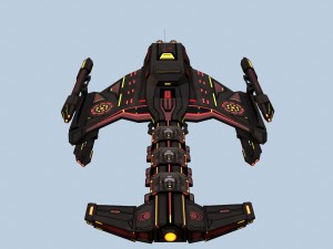 spaceship evo 3D Model