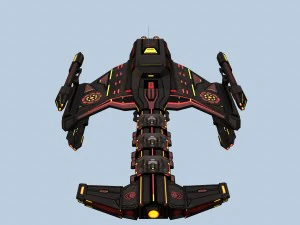 spaceship evo 3D Model