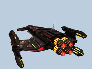 spaceship evo 3D Model