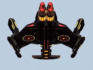 spaceship evo 3D Model