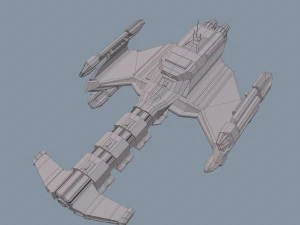 spaceship evo 3D Model