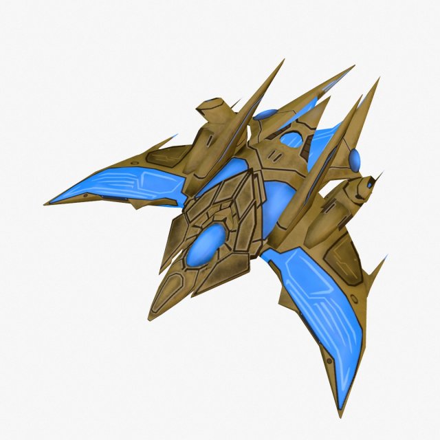 spaceship fx 3D 模型 .c4d .max .obj .3ds .fbx .stl .blend 