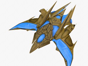 spaceship fx 3D Модель