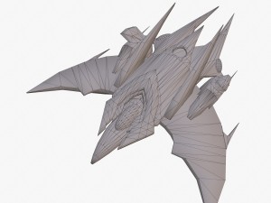 spaceship fx 3D 模型