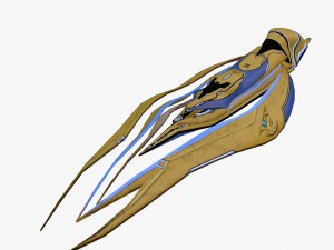 spaceship cors 3D Модель