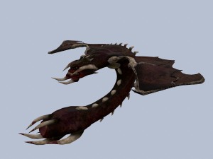 spaceship hid 3D Model