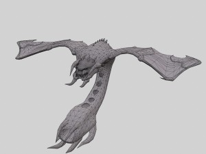 spaceship hid 3D Model