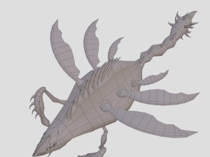 spaceship zv 3D Model