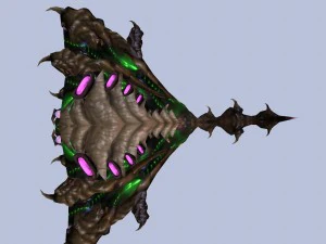 spaceship bl 3D Model