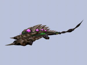 spaceship bl 3D Model