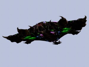 spaceship bl 3D 模型