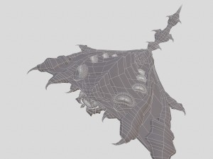 spaceship bl 3D 模型