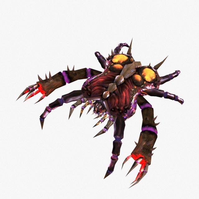 spaceship guard 3D Model .c4d .max .obj .3ds .fbx .stl .blend
