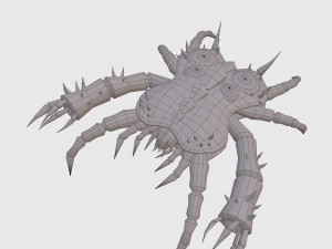 spaceship guard 3D Model