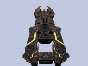spaceship elsas 3D Модель