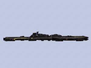 spaceship elsas 3D Модель