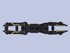 spaceship elsas 3D Модель