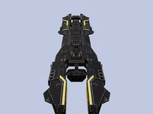 spaceship elsas 3D Model