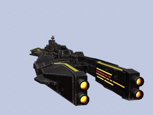 spaceship elsas 3D Модель