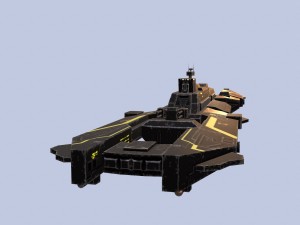 spaceship elsas 3D Модель