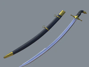 saber 3D Model