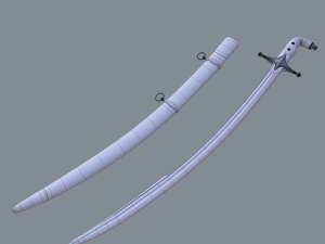 saber 3D-Modell