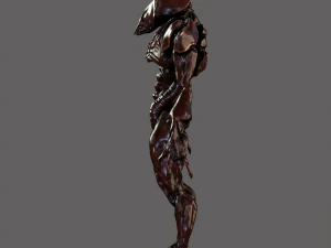 monster alien invader 3D Model
