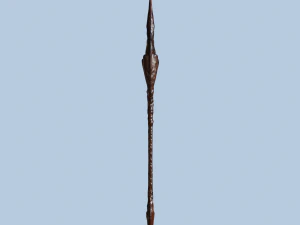 battle spear for alien invader 3D Model