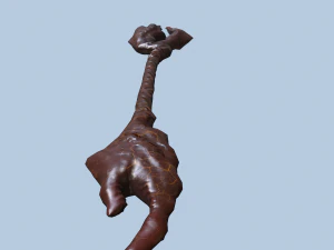 battle spear for alien invader 3D Model