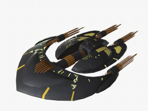 martins spaceship 3D Model