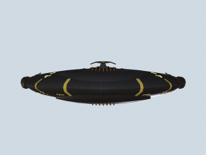 martins spaceship Model 3D
