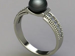 Y&uuml;z&uuml;k inci 3D Baskı Modeli