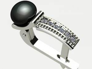 Ohrringperle 3D Druckmodell