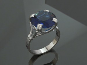 ring elegant 3Dプリントモデル