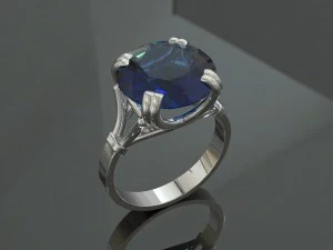 Anello elegante Modello di stampa 3D