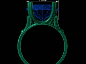 Ring elegant 3D Print Model