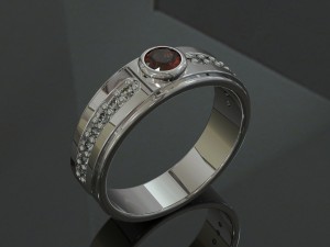 ring unisex 3Dプリントモデル