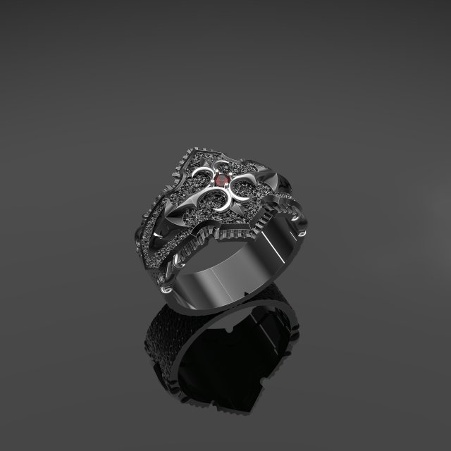 Male ring 3D Принт Модель .c4d .max .obj .3ds .fbx .stl .blend