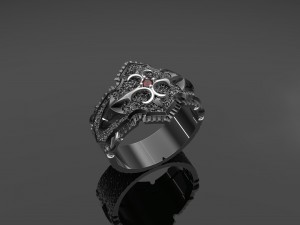 male ring 3Dプリントモデル